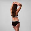 imageCalvin Klein Womens Balance Cotton Stretch Bikini Panties 3 PackBlackSnow HeatherCoral Almond