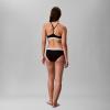 imageCalvin Klein Womens Balance Cotton Stretch Bikini Panties 3 PackBlackSnow HeatherCoral Almond