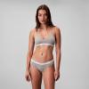 imageCalvin Klein Womens Balance Cotton Stretch Bikini Panties 3 PackSpeakeasy Grey Heather Moonlight Blue