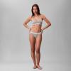 imageCalvin Klein Womens Balance Cotton Stretch Bikini Panties 3 PackSpeakeasy Grey Heather Moonlight Blue