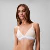 imageCalvin Klein Womens Icon Cotton Modal Lightly Lined Triangle BralettePear Sorbet
