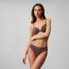 imageCalvin Klein Womens Microfiber Seamless Rib Bikini Panties 3 PackSparrow Fresh Taupe Powder Pink