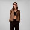 imageCalvin Klein Womens Modern Sport Windbreaker JacketShitake