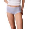 imageCalvin Klein Womens Motive Cotton Boyshort Panties 3 PackShorelineCasual BlueWhite
