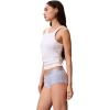 imageCalvin Klein Womens Motive Cotton Boyshort Panties 3 PackShorelineCasual BlueWhite