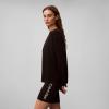 imageCalvin Klein Womens Performance Classic Fit Crewneck Long Sleeve TeeBlack