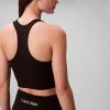 imageCalvin Klein Womens Performance Logo Low Impact Longline Sports BraBlack