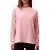 imageCalvin Klein Womens Performance Classic Fit Crewneck Long Sleeve TeePowder Pink
