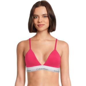 imageCalvin Klein Womens Icon Cotton Modal Lightly Lined Triangle BralettePink