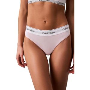 imageCalvin Klein Womens Icon Cotton Modal ThongCradle Pink