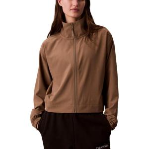 imageCalvin Klein Womens Modern Sport Windbreaker JacketShitake