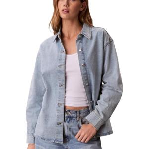imageCalvin Klein womens Denim Shirt JacketIndigo
