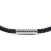 imageCalvin Klein Mens Braided Leather Bracelet Magnetic Closure  Modern Statement Accessory  Gift for HimBlack