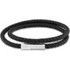 imageCalvin Klein Mens Industrial Facets Leather Bracelet Minimalist Design  Fashion Statement for Everyday Wear  Gift for HimBlack