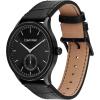 imageCalvin Klein Mens CK Tailored Quartz Watch  CrocEmbossed Strap Brushed Dial with SubEye Water Resistant Up to 30m  Classic Modern Timepiece  Gift for Him 42mmBlack