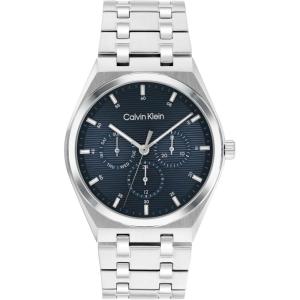 imageCalvin Klein Mens Motion Watch  Quartz Multifunction Movement Slim 39 mm Stainless Steel Case Link Bracelet  Minimalist Design for Everyday Versatility