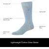 imageCalvin Klein Mens Cotton Blend Dress Crew Socks 8PackBlue Multi