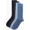 imageCalvin Klein Mens Crew Dress Socks 4PackBlue Solid