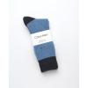 imageCalvin Klein Mens Crew Dress Socks 4PackBluebrown Heather