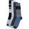 imageCalvin Klein Mens Crew Dress Socks 4PackDenim Assorted