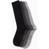 imageCalvin Klein Mens Crew Dress Socks 4PackGrey Solid