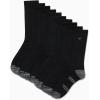 imageCalvin Klein Mens Crew Socks  10 Pack Cushioned Athletic Performance Breathable Running and Sports Crew Socks for MenAll Black