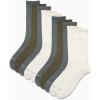 imageCalvin Klein Mens Crew Socks  10 Pack Cushioned Athletic Performance Breathable Running and Sports Crew Socks for MenBeige Assorted