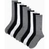imageCalvin Klein Mens Crew Socks  10 Pack Cushioned Athletic Performance Breathable Running and Sports Crew Socks for MenBlack Grey Assorted