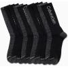 imageCalvin Klein Mens Crew Socks  10 Pack Cushioned Athletic Performance Breathable Running and Sports Crew Socks for MenBlack Logo