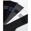 imageCalvin Klein Mens Crew Socks  10 Pack Cushioned Athletic Performance Breathable Running and Sports Crew Socks for MenHeather Grey Assorted