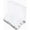 imageCalvin Klein Mens Crew Socks  10 Pack Cushioned Athletic Performance Breathable Running and Sports Crew Socks for MenWhiteGrey