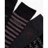 imageCalvin Klein Mens Crew Socks  4 Pack Soft Cotton Blend Cushioned Crew Dress Socks for Men for Formal Casual and Work WearBlack Multi