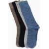 imageCalvin Klein Mens Crew Socks  4 Pack Soft Cotton Blend Cushioned Crew Dress Socks for Men for Formal Casual and Work WearBlueTan Assorted