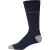 imageCalvin Klein Mens Crew Socks  4 Pack Soft Cotton Blend Cushioned Crew Dress Socks for Men for Formal Casual and Work WearDark Denim Pattern