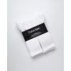 imageCalvin Klein Mens Crew Socks  5 Pack MoistureWicking Cushioned Athletic Crew Socks for Men for Running amp WorkoutAll White