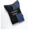 imageCalvin Klein Mens Crew Socks  5 Pack MoistureWicking Cushioned Athletic Crew Socks for Men for Running amp WorkoutHeather Grey