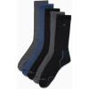 imageCalvin Klein Mens Crew Socks  5 Pack MoistureWicking Cushioned Athletic Crew Socks for Men for Running amp WorkoutHeather Grey