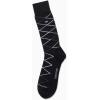 imageCalvin Klein Mens Crew Socks  Soft Cotton Blend Cushioned Comfort Mens Dress Socks for Work and Casual WearBlack Diamond
