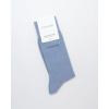 imageCalvin Klein Mens Crew Socks  Soft Cotton Blend Cushioned Comfort Mens Dress Socks for Work and Casual WearLight Blue