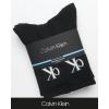 imageCalvin Klein Mens Crew Socks 5PackBlack Light Grey Logo