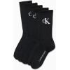 imageCalvin Klein Mens Crew Socks 5PackBlack Light Grey Logo