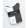 imageCalvin Klein Mens Crew Socks 5PackWhiteGreyBlack
