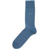 imageCalvin Klein Mens Dress Socks  1 Pair Lightweight Stretch Soft Work Crew Socks for Men for Casual Business amp Formal AttireLight Blue Dot