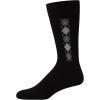imageCalvin Klein Mens Dress Socks  5 Pairs Soft Cotton Blend Crew Socks for Men  Classic Comfort Stay Up Cuff Mixed PatternBlack Argyle