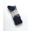 imageCalvin Klein Mens Dress Socks  5 Pairs Soft Cotton Blend Crew Socks for Men  Classic Comfort Stay Up Cuff Mixed PatternNavy Argyle