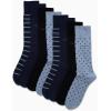 imageCalvin Klein Mens Dress Socks  8 Pack Breathable Cotton Blend Work Crew Socks for Men for Casual Business amp Formal WearPeacoat Assorted