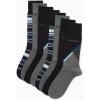 imageCalvin Klein Mens Dress Socks  8 Pack Soft Cotton Blend Work Crew Socks for Men for Casual Business amp Formal WearGreyBlue Multi
