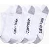 imageCalvin Klein Mens No Show Socks  6 Pack Soft Cotton Blend Cushioned Athletic Low Cut Socks for Men for Sports and RunningAll White