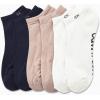 imageCalvin Klein Mens No Show Socks  6 Pack Soft Cotton Blend Cushioned Athletic Low Cut Socks for Men for Sports and RunningBeige Assorted