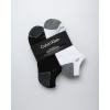 imageCalvin Klein Mens No Show Socks  6 Pack Soft Cotton Blend Cushioned Athletic Low Cut Socks for Men for Sports and RunningBlack Multi